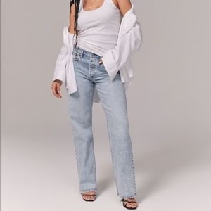 Abercrombie & Fitch Low Rise 90s baggy jean
